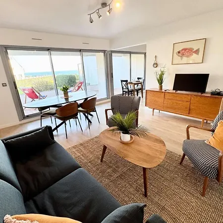 T3 Cosy Renove - Terrasse - Face A L'ocean Apartment *